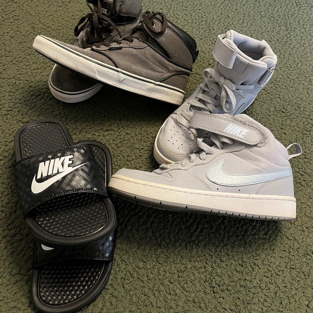 Nike and Vans Boys Shoe Bundle Size 6